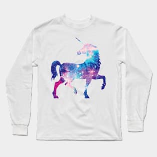 Magical Space Unicorn Long Sleeve T-Shirt